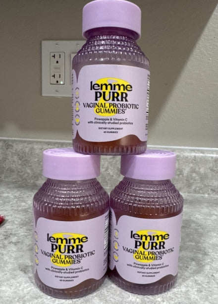 🌸 Lemme Purr Gummies (Women’s Wellness Favorite)