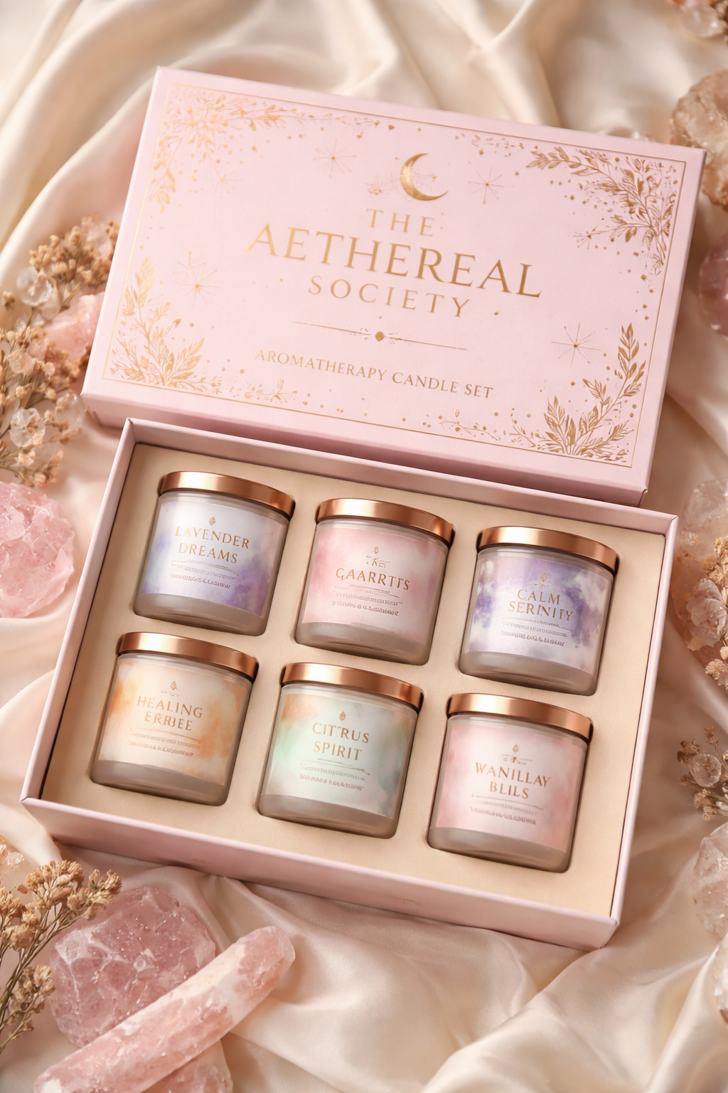 The Aethereal Society Aromatherapy Candle Set